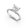 SOLITAIRE DIAMANT FORME POIRE 1