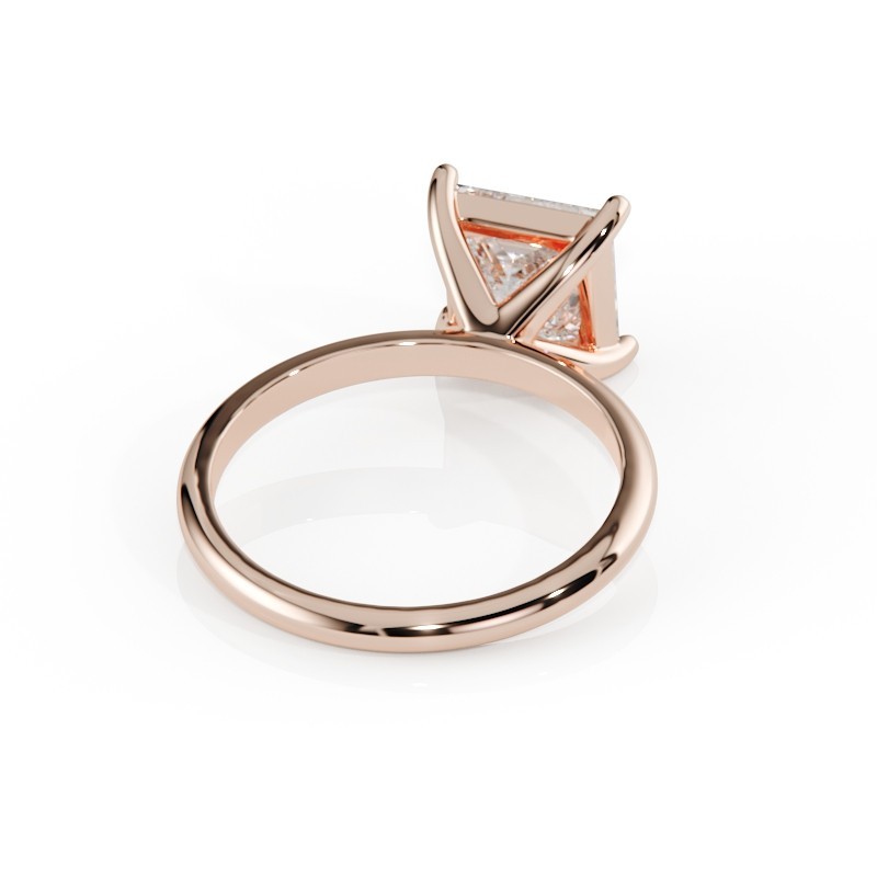 SOLITAIRE DIAMANT FORME POIRE 1