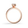 SOLITAIRE DIAMANT FORME POIRE 1