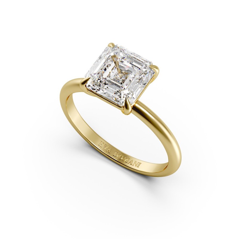 SOLITAIRE DIAMANT FORME POIRE 1