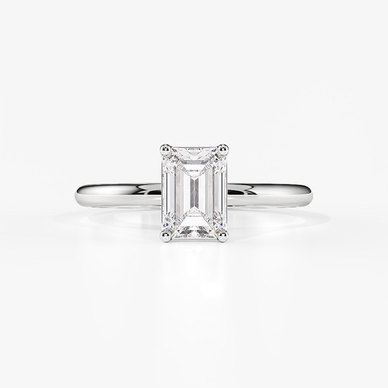 SOLITAIRE DIAMANT FORME POIRE 1