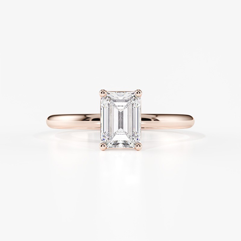 SOLITAIRE DIAMANT FORME POIRE 1