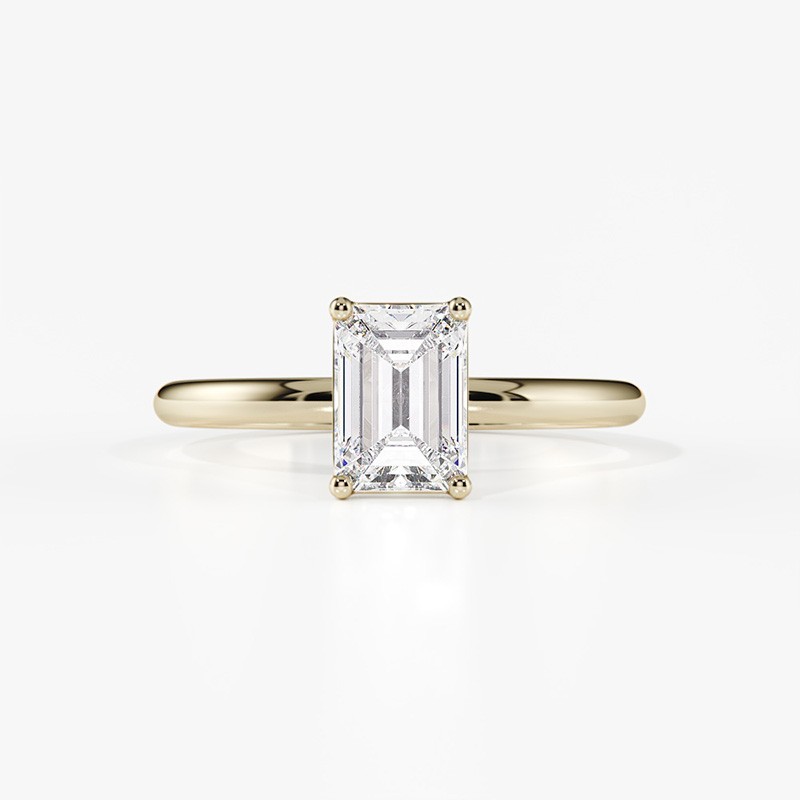 SOLITAIRE DIAMANT FORME POIRE 1