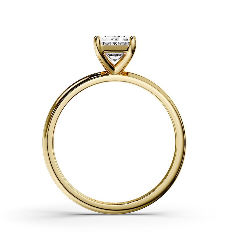 SOLITAIRE DIAMANT FORME POIRE 1