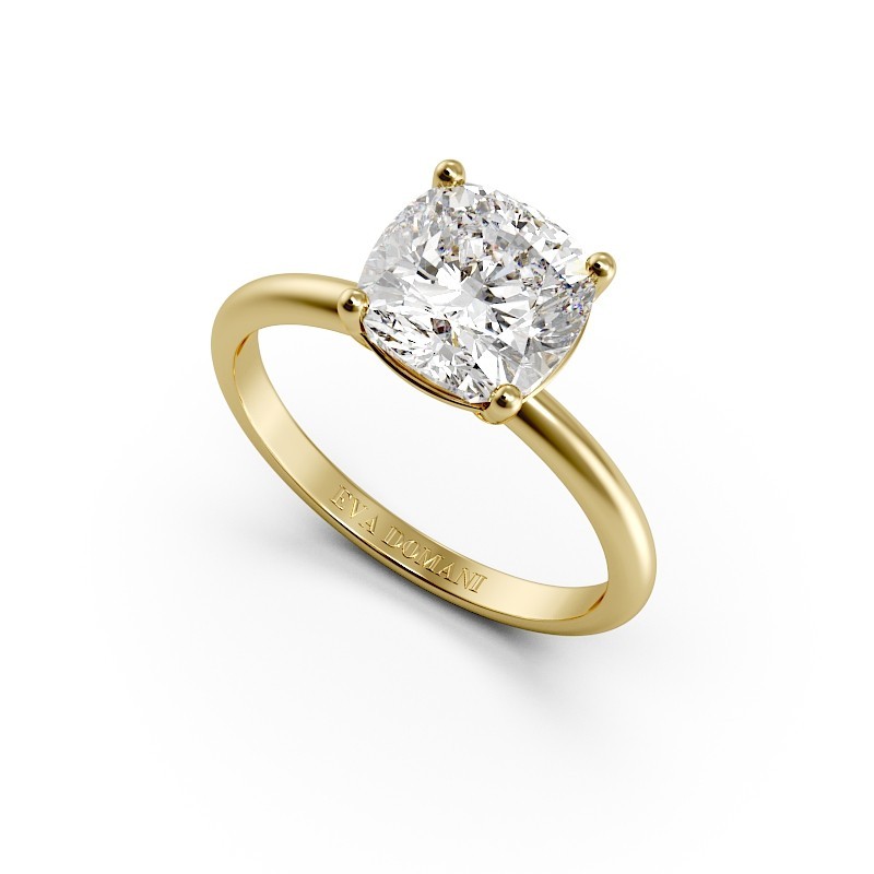 SOLITAIRE DIAMANT FORME POIRE 1