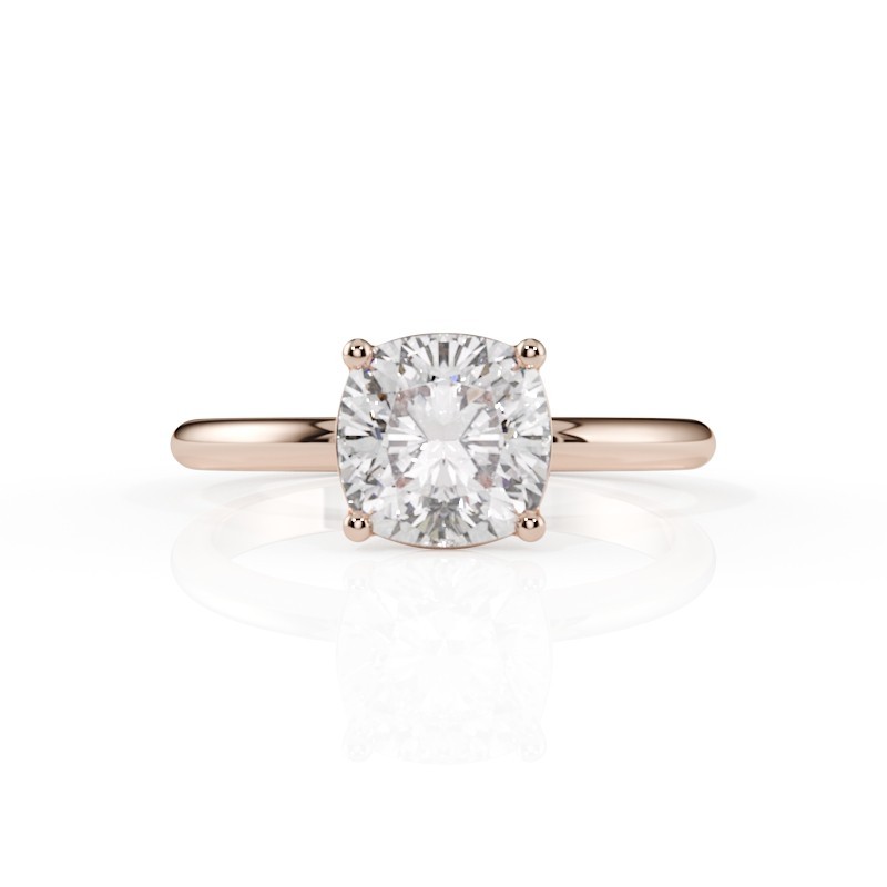 SOLITAIRE DIAMANT FORME POIRE 1