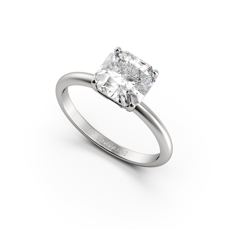 SOLITAIRE DIAMANT FORME POIRE 1