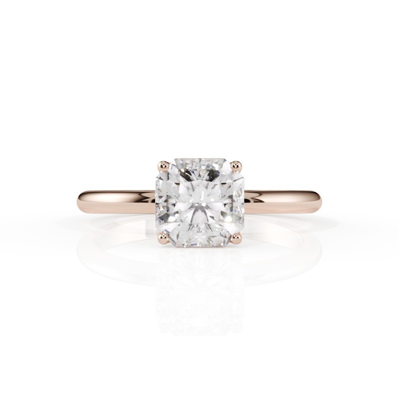 SOLITAIRE DIAMANT FORME POIRE 1