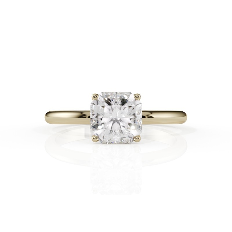 SOLITAIRE DIAMANT FORME POIRE 1