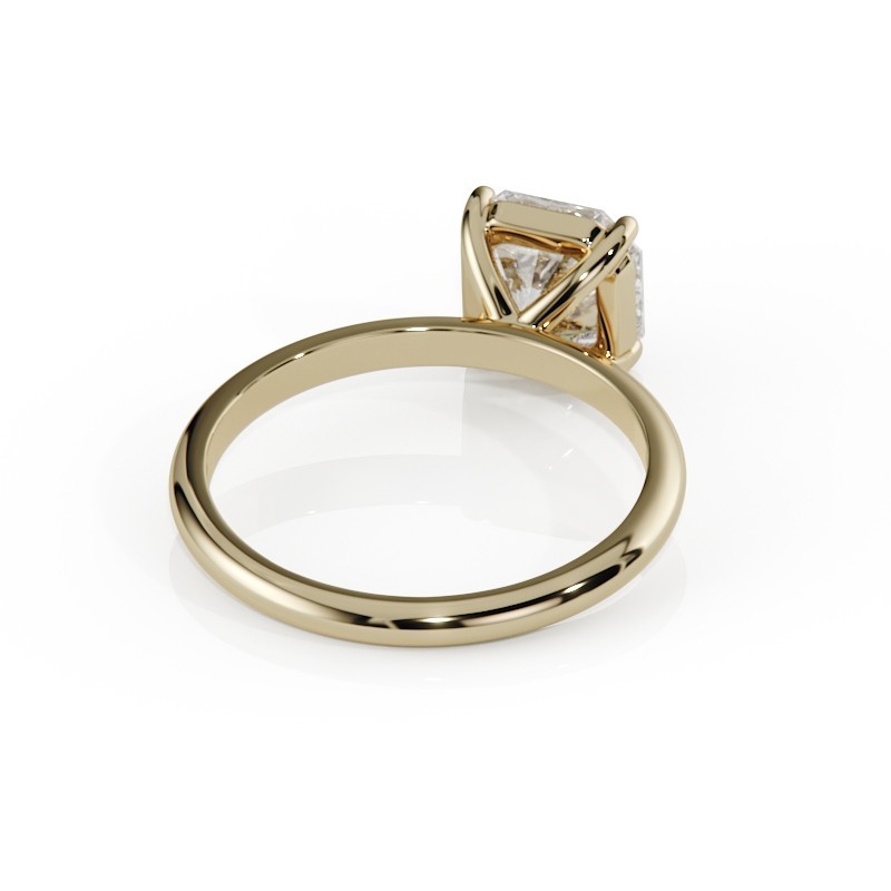 SOLITAIRE DIAMANT FORME POIRE 1