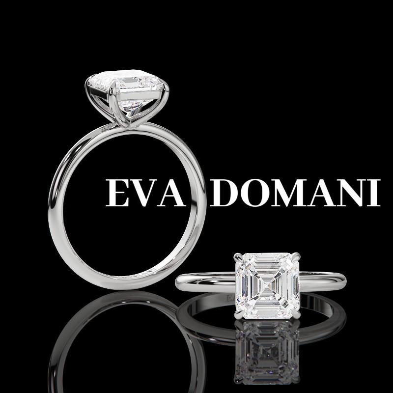 SOLITAIRE DIAMANT FORME POIRE 1