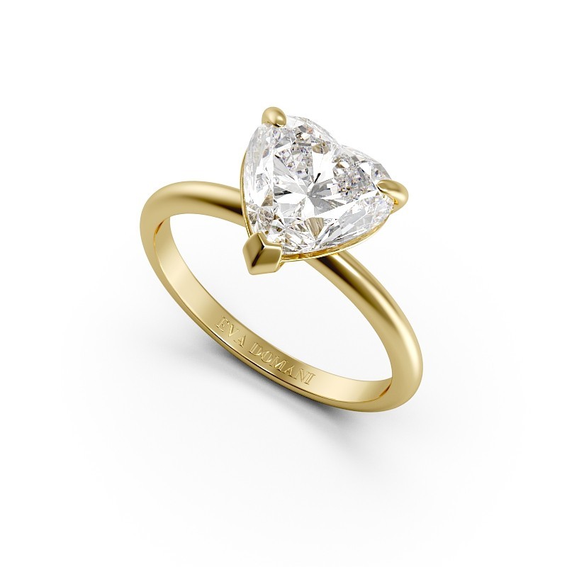 SOLITAIRE DIAMANT FORME POIRE 1