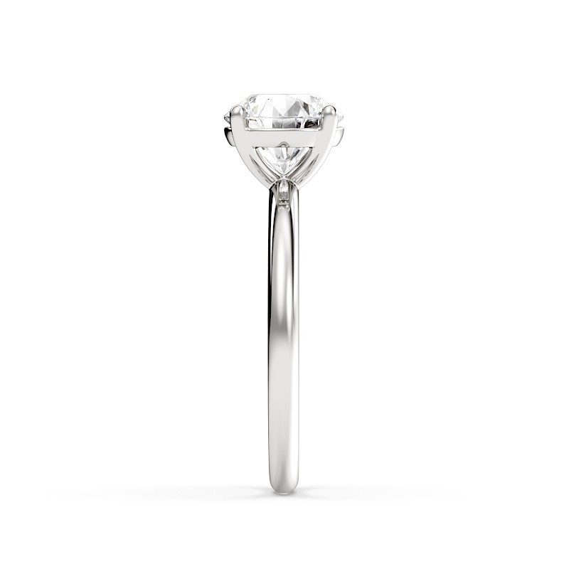 SOLITAIRE DIAMANT FORME POIRE 1