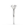 SOLITAIRE DIAMANT FORME POIRE 1
