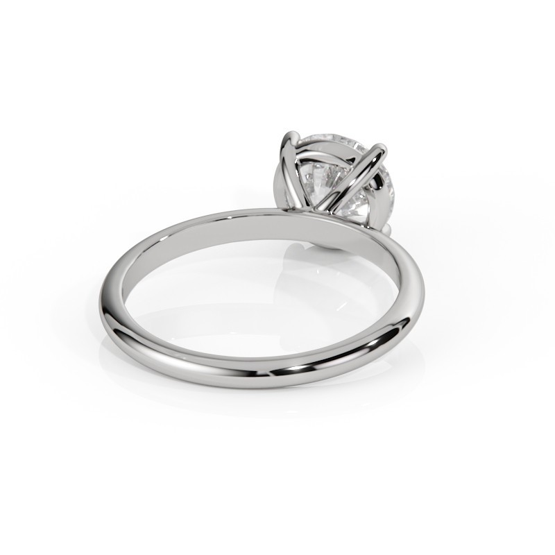 SOLITAIRE DIAMANT FORME POIRE 1