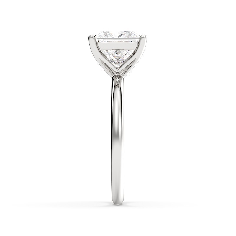 SOLITAIRE DIAMANT FORME POIRE 1
