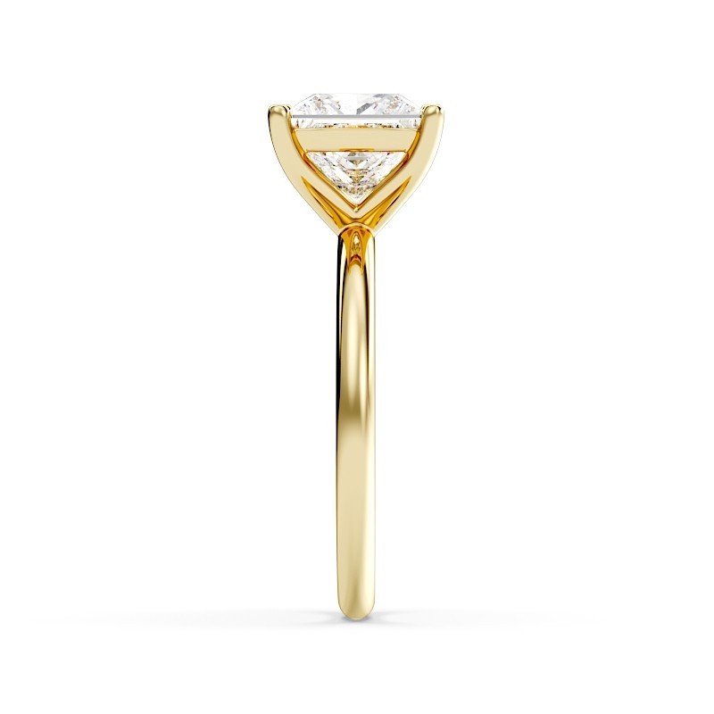 SOLITAIRE DIAMANT FORME POIRE 1