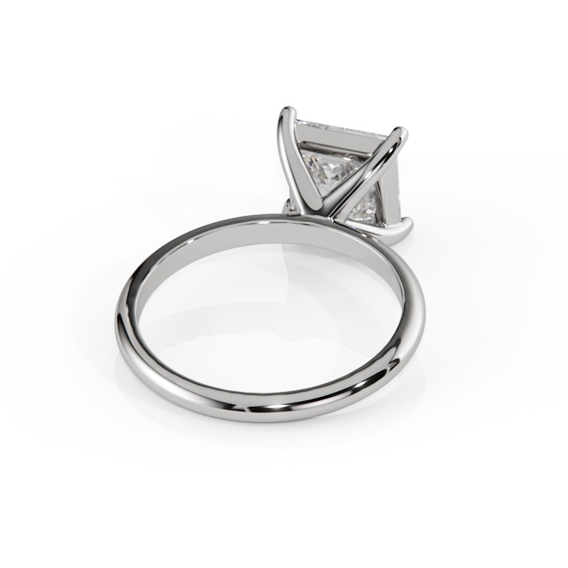 SOLITAIRE DIAMANT FORME POIRE 1