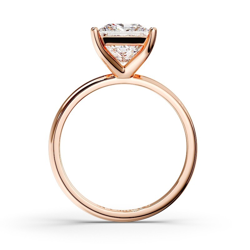 SOLITAIRE DIAMANT FORME POIRE 1