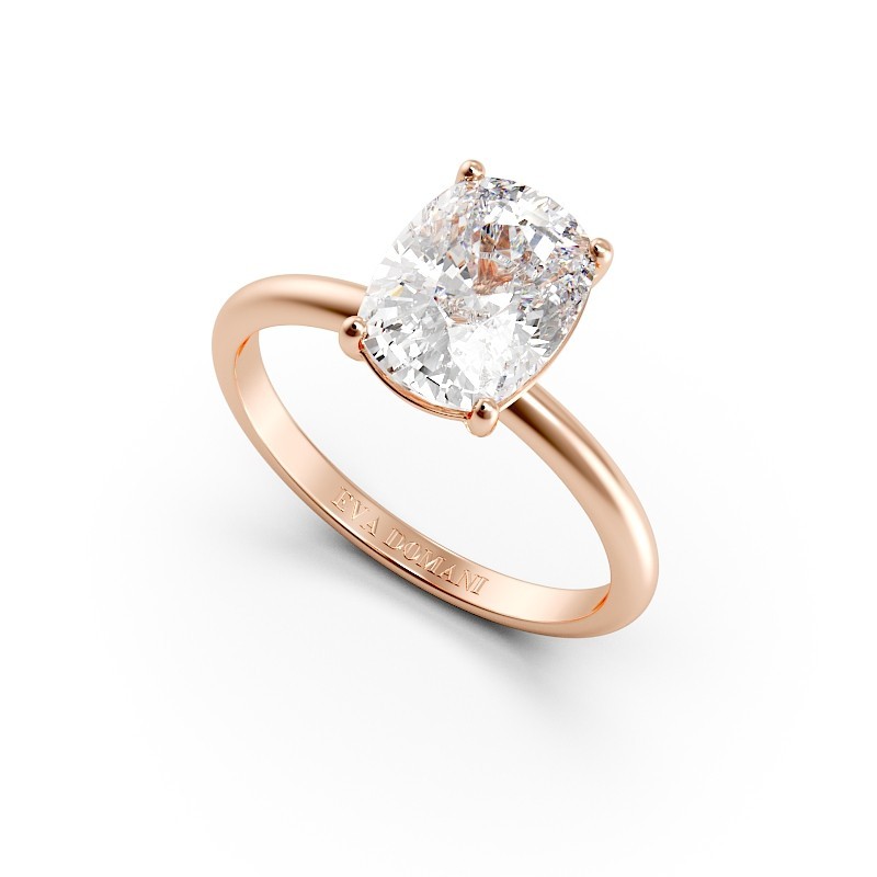 SOLITAIRE DIAMANT FORME POIRE 1