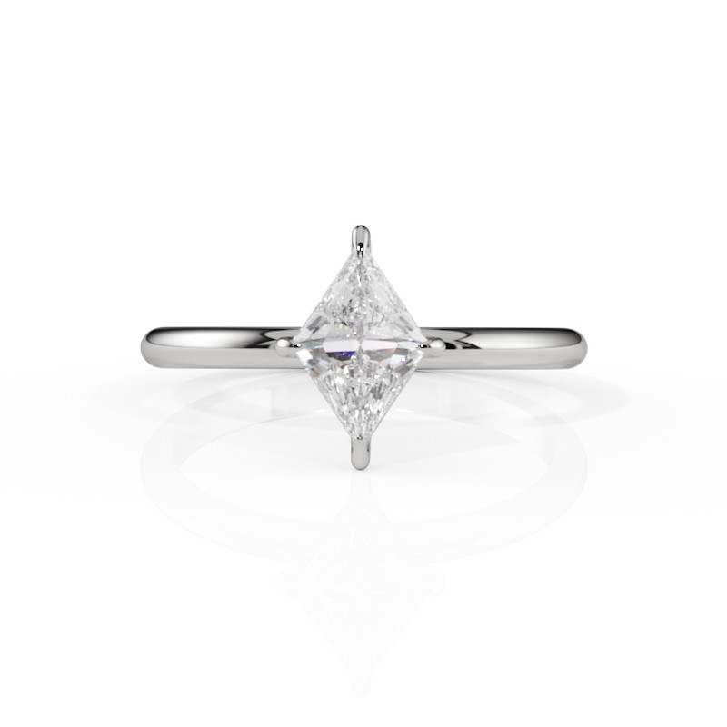 SOLITAIRE DIAMANT FORME POIRE 1