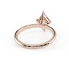 SOLITAIRE DIAMANT FORME POIRE 1