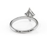 SOLITAIRE DIAMANT FORME POIRE 1