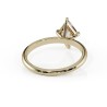 SOLITAIRE DIAMANT FORME POIRE 1