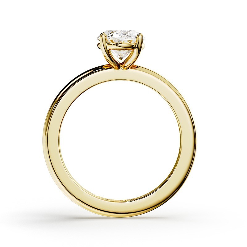 SOLITAIRE DIAMANT FORME POIRE 1