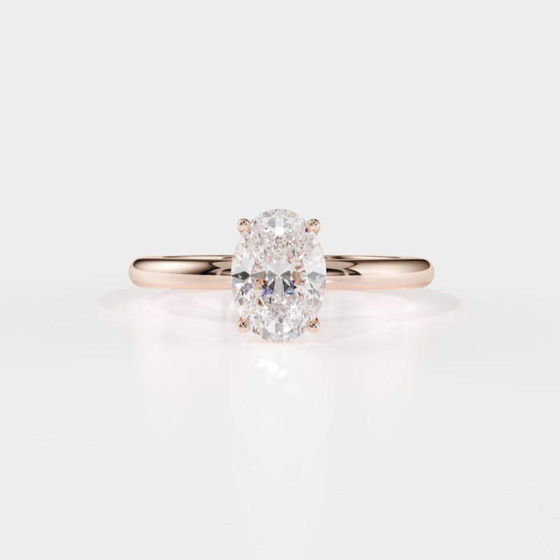 SOLITAIRE DIAMANT FORME POIRE 1