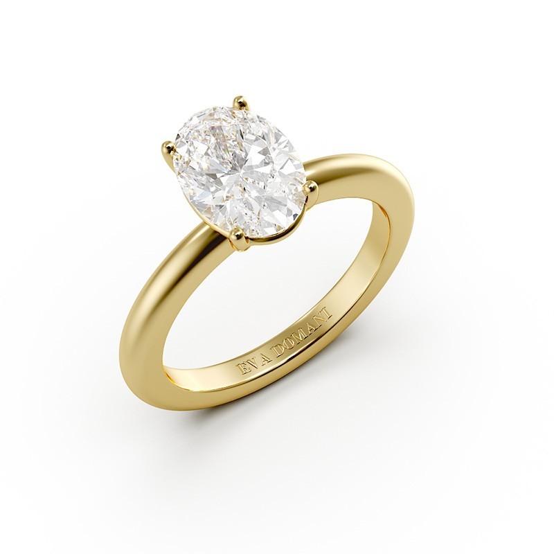 SOLITAIRE DIAMANT FORME POIRE 1