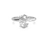 SOLITAIRE DIAMANT FORME ovale