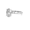 SOLITAIRE DIAMANT FORME ovale