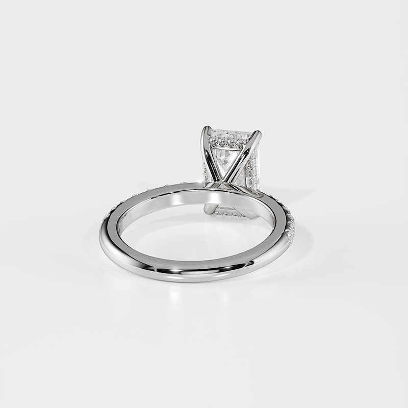 copie de SOLITAIRE DIAMANT FORME POIRE