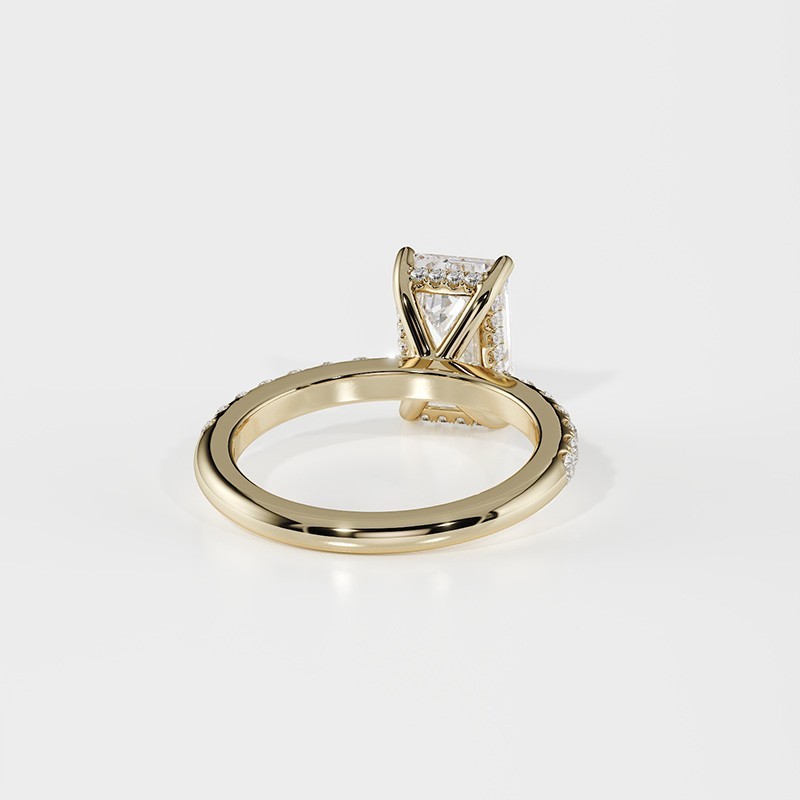 copie de SOLITAIRE DIAMANT FORME POIRE