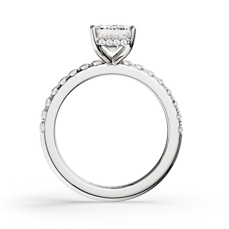 copie de SOLITAIRE DIAMANT FORME POIRE