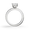 copie de SOLITAIRE DIAMANT FORME POIRE