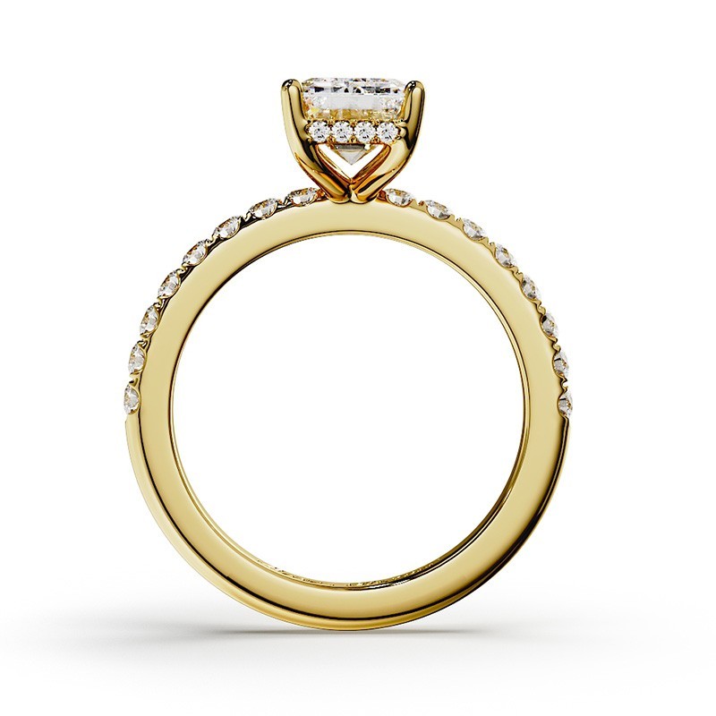 copie de SOLITAIRE DIAMANT FORME POIRE