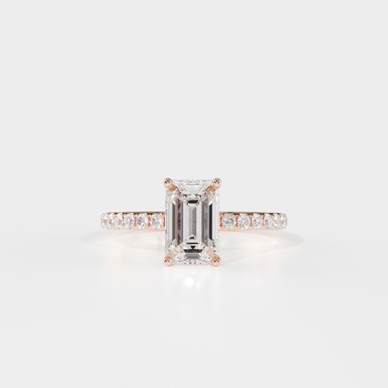 copie de SOLITAIRE DIAMANT FORME POIRE