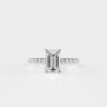 copie de SOLITAIRE DIAMANT FORME POIRE