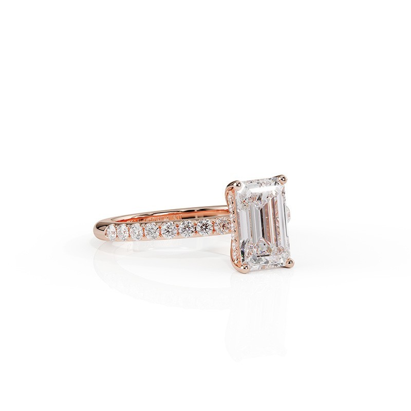 copie de SOLITAIRE DIAMANT FORME POIRE