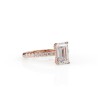 copie de SOLITAIRE DIAMANT FORME POIRE