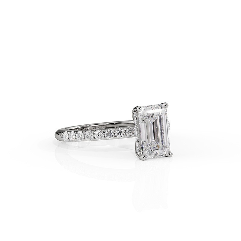 copie de SOLITAIRE DIAMANT FORME POIRE