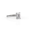 copie de SOLITAIRE DIAMANT FORME POIRE