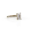 copie de SOLITAIRE DIAMANT FORME POIRE