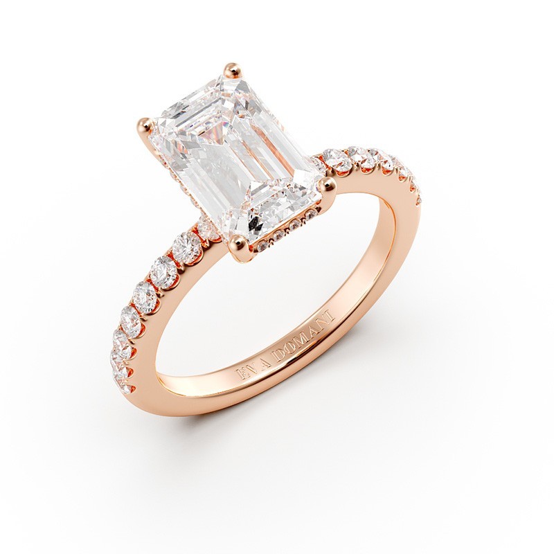 copie de SOLITAIRE DIAMANT FORME POIRE