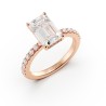 copie de SOLITAIRE DIAMANT FORME POIRE