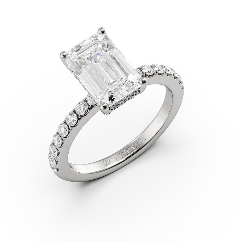 copie de SOLITAIRE DIAMANT FORME POIRE