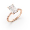 copie de SOLITAIRE DIAMANT FORME POIRE