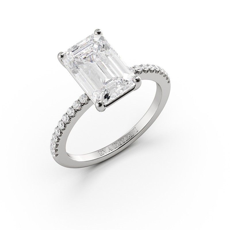 copie de SOLITAIRE DIAMANT FORME POIRE